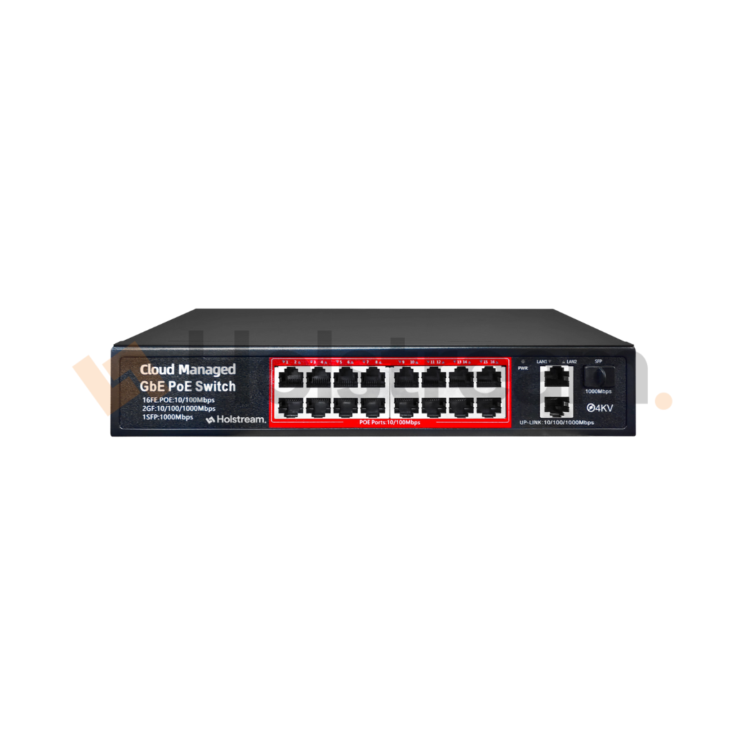 16f+2g+1s cloud managed poe switch 16f+2g+1s cloud managed poe switch