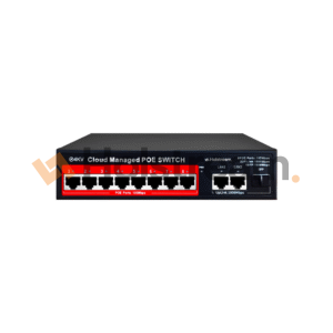 8f+2g+1s cloud managed poe switch