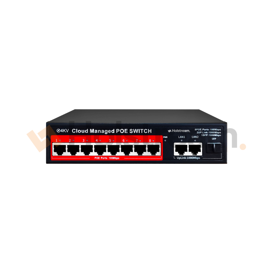 8f+2g+1s cloud managed poe switch 8f+2g+1s cloud managed poe switch
