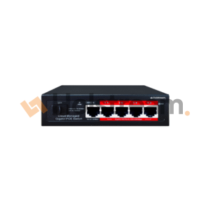 4g+1g+1s gigabit cloud managed poe switch